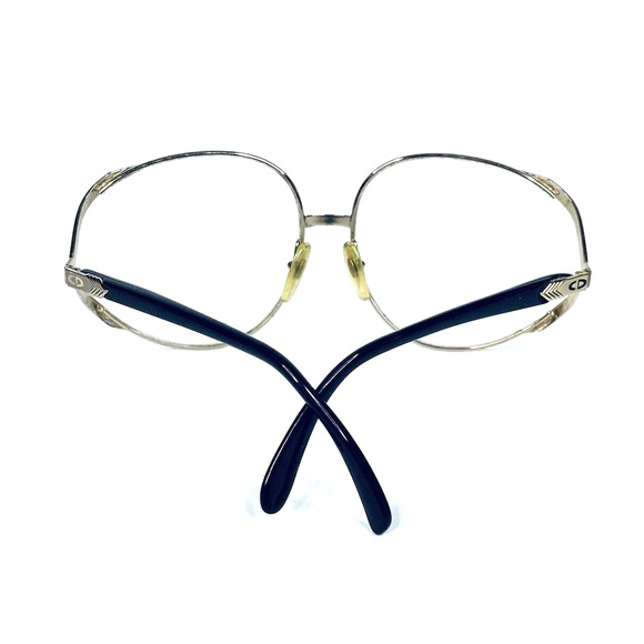 VTG Christian Dior Gold Oval Glasses